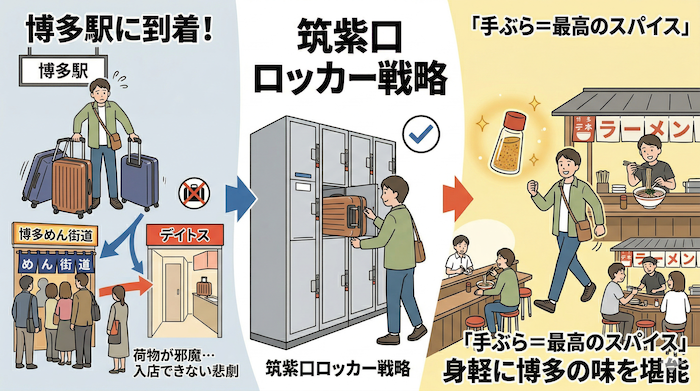 博多駅　コインロッカー